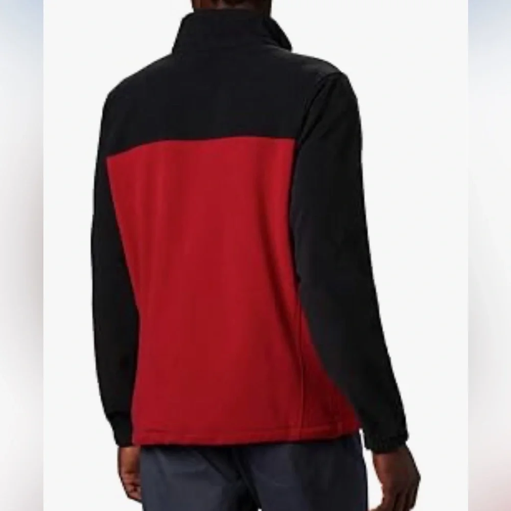 NWT Men’s Columbia NCAA Oklahoma Sooners Flanker III Fleece Jacket Small